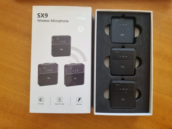 2 Micrófono Lavalier Solapa Inalámbrico Usb-c iPhone 3.5 Sx9 - Imagen 3