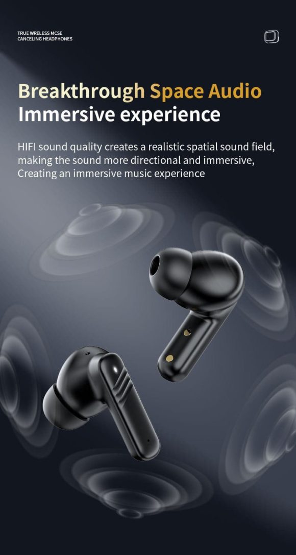 Auriculares inalámbricos M6 con pantalla táctil a Color - Imagen 7
