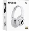 Auriculares grande MAX PRO P3 BLANCO