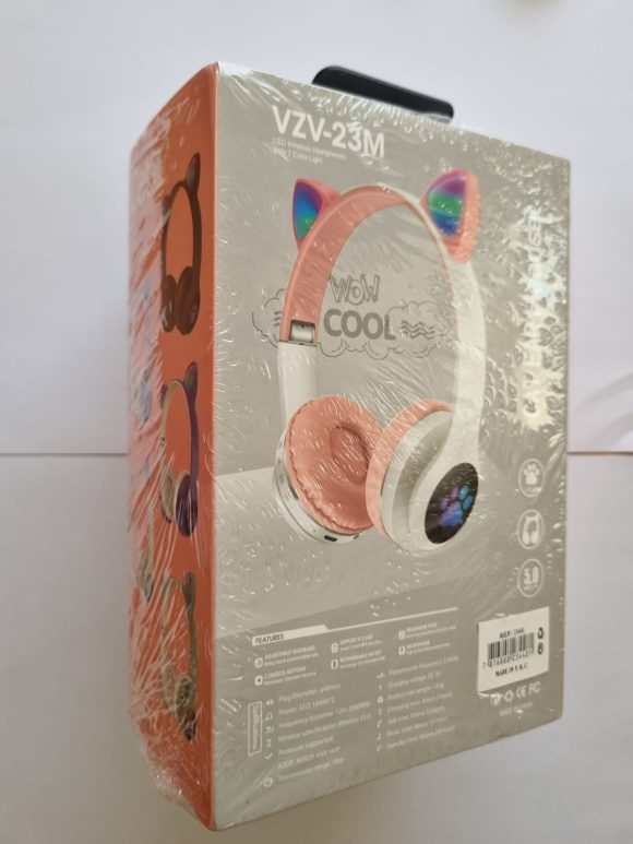 Auriculares grande VZV-23M CAT ROSA - Imagen 6
