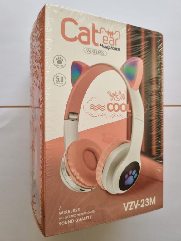 Auriculares grande VZV-23M CAT ROSA - Imagen 4
