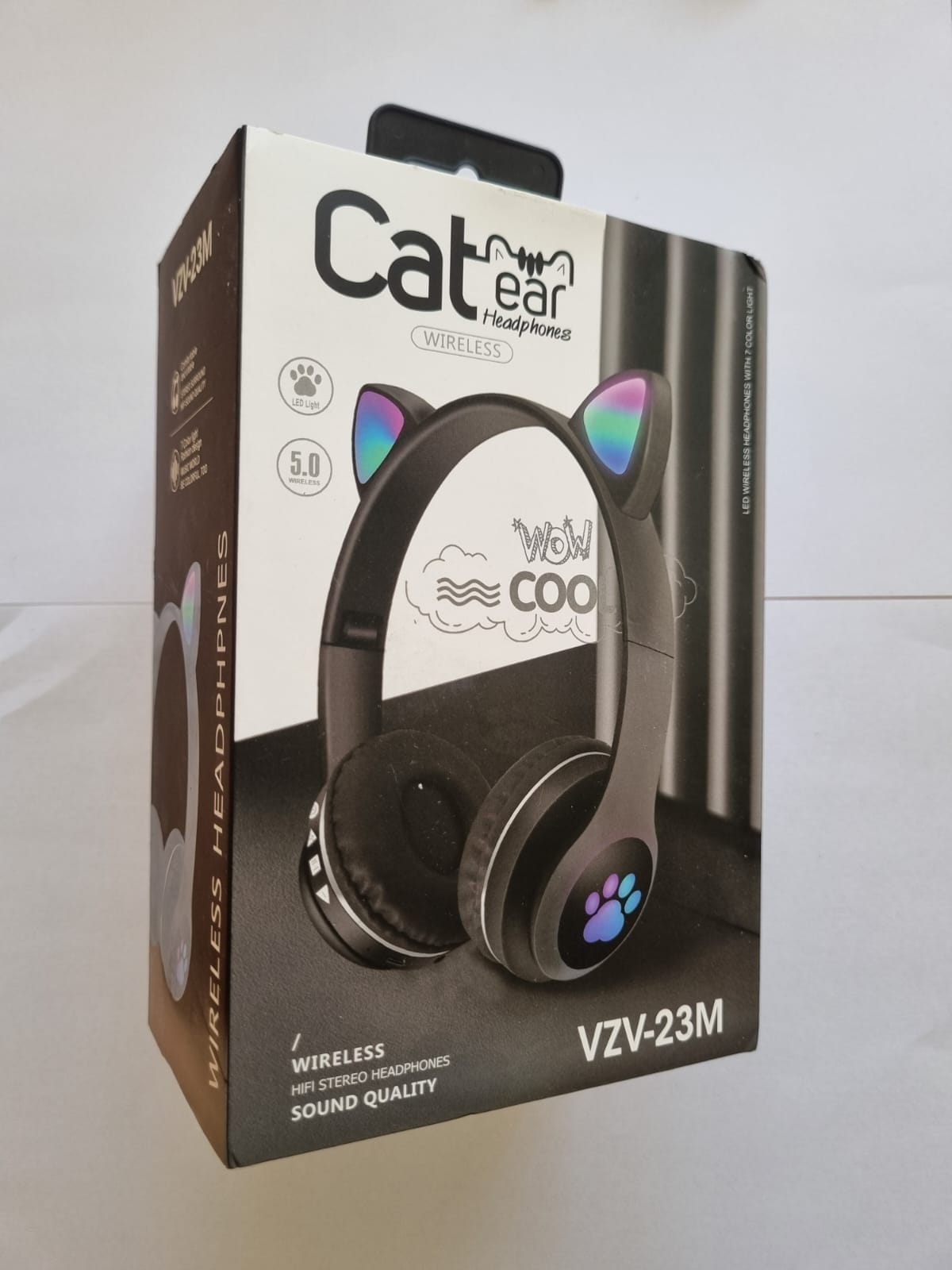 Auriculares grande VZV-23M CAT NEGRO