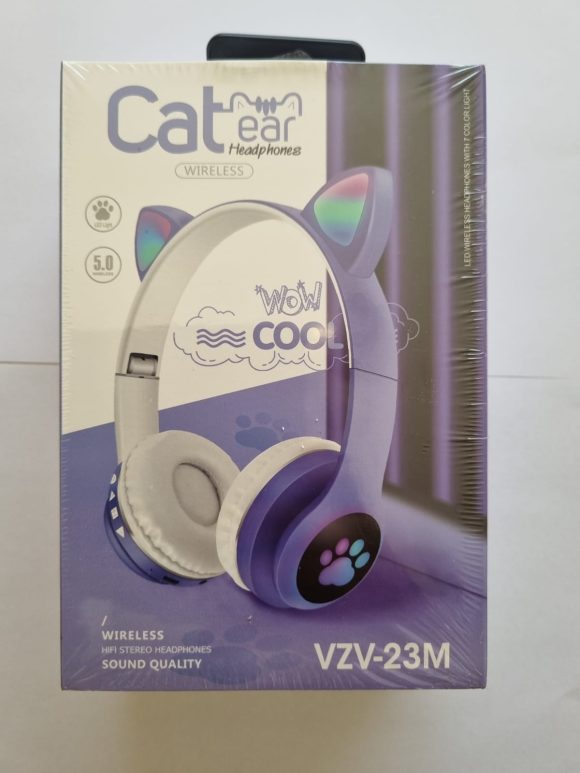 Auriculares grande VZV-23M CAT LILA