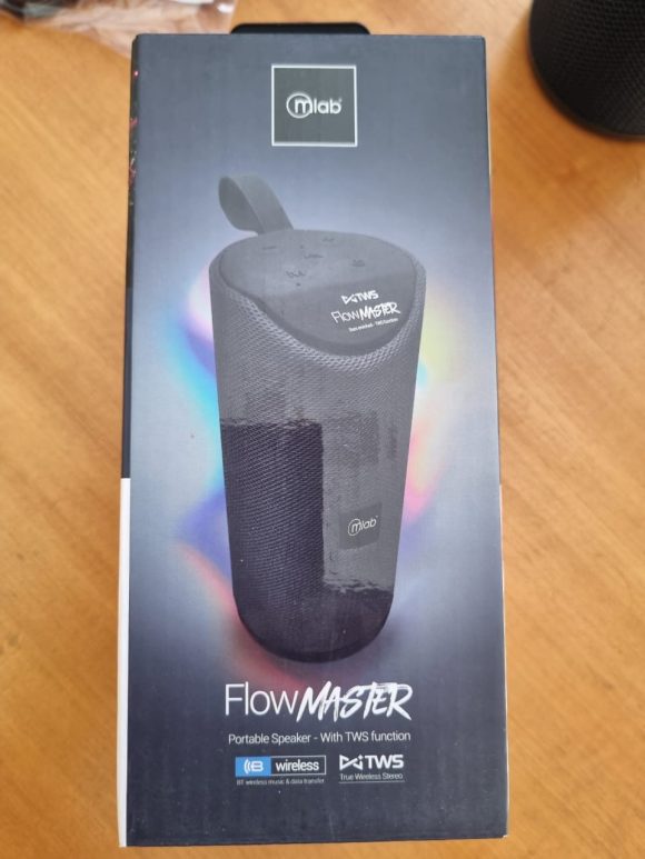 PARLANTE PORTATIL FLOW MASTER 8” NEGRO MLAB - Imagen 3