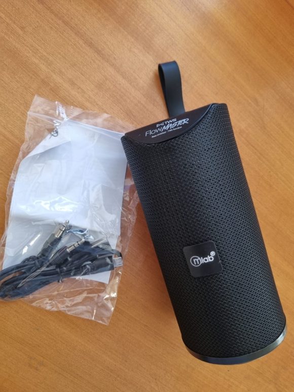 PARLANTE PORTATIL FLOW MASTER 8” NEGRO MLAB - Imagen 2