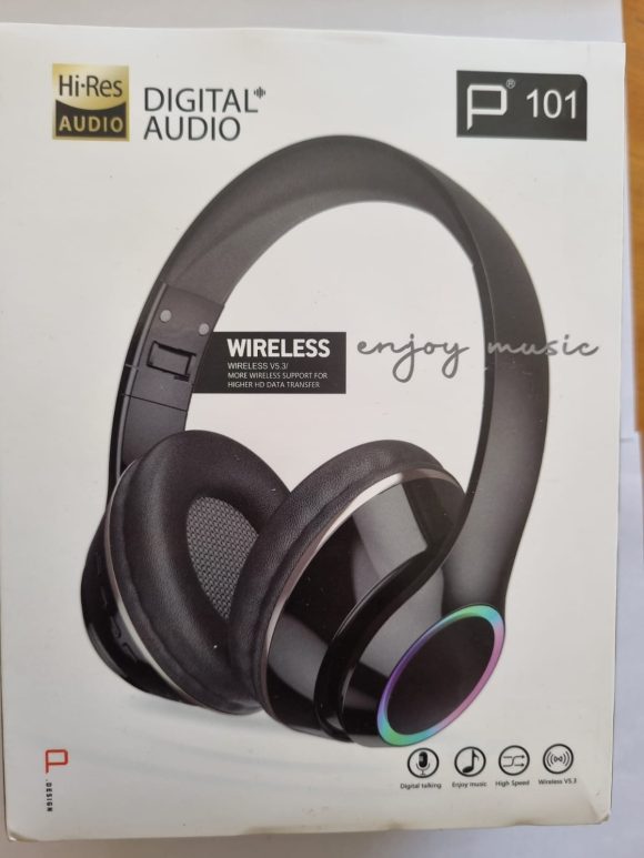 Auriculares grande P101, NEGRO - Imagen 3